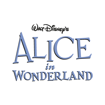 Disney's Alice in Wonderland logo vector