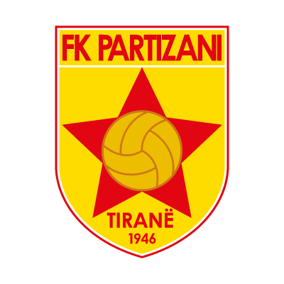 FK Partizani vector logo