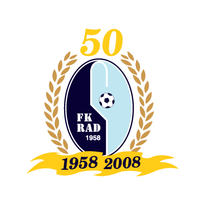 FK Rad (1958-2008) vector logo