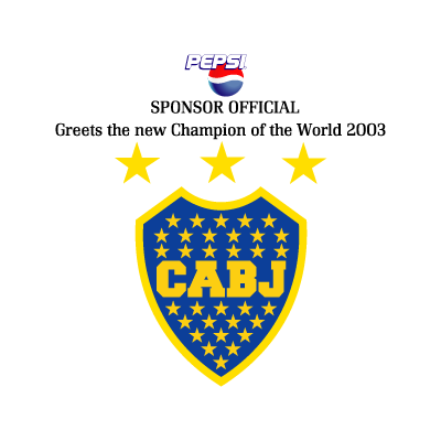 Boca Juniors - Pepsi logo vector