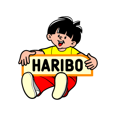 Haribo boy logo vector