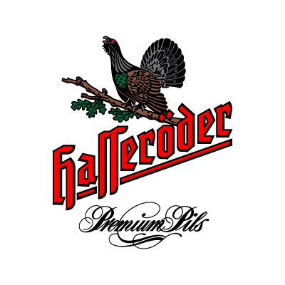 Hasseroder brewery logo vector
