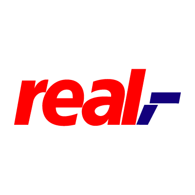 Real logo vector