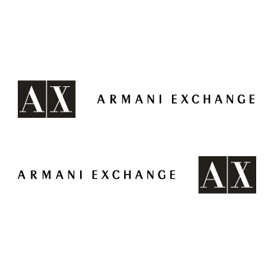 A|X Armani Exchange logo vector