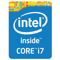 Intel Core i7 inside logo vector