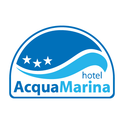 Acquamarina hotel logo vector