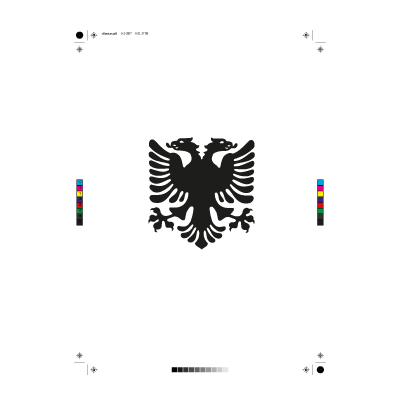 Albanain eagle logo vector - Logo Albanain eagle download