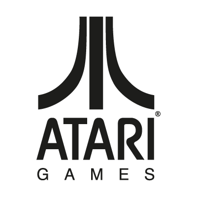 Atari Games Black logo vector - Logo Atari Games Black download