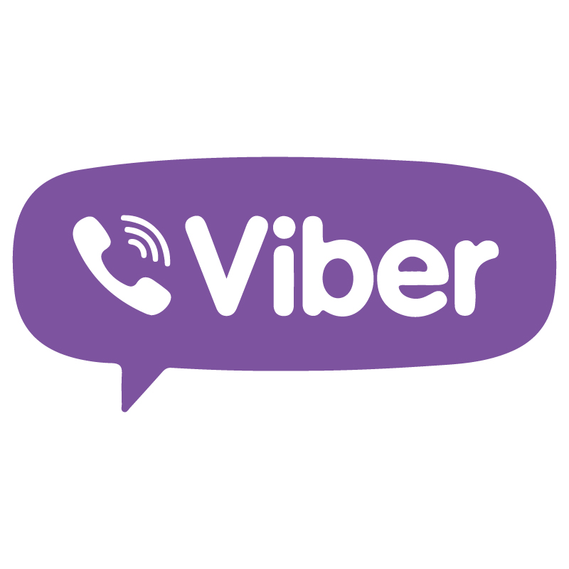 Viber logo vector