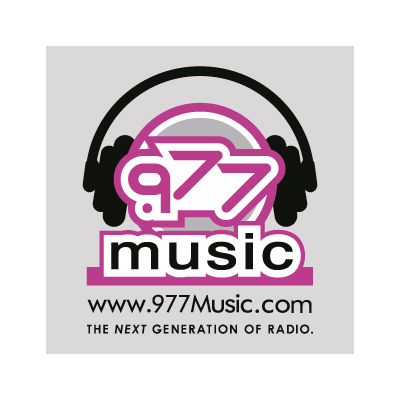 .977 music logo vector - Logo .977 music download