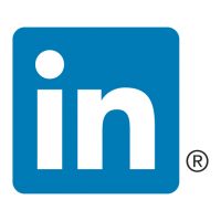 LinkedIn icon vector download