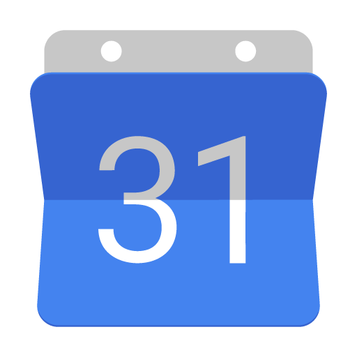 Google Calendar logo vector
